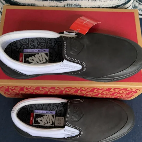 Vans Bmx Slip-On Dak Black/White WMNS