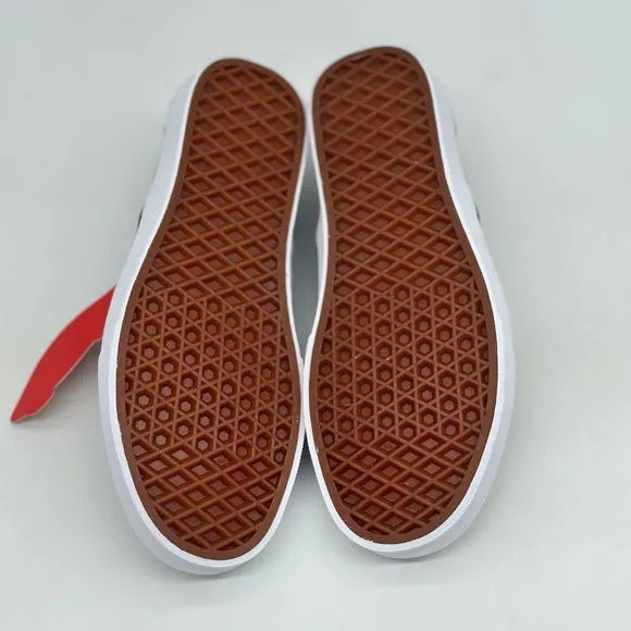 Vans Checkerboard Slip-On Sneakers - Blue and White