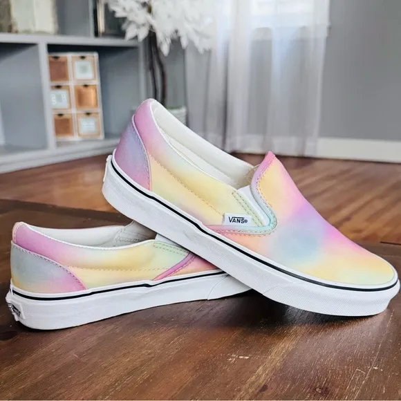 VANS Classic Slip-On 'Aura Shift' Sneakers