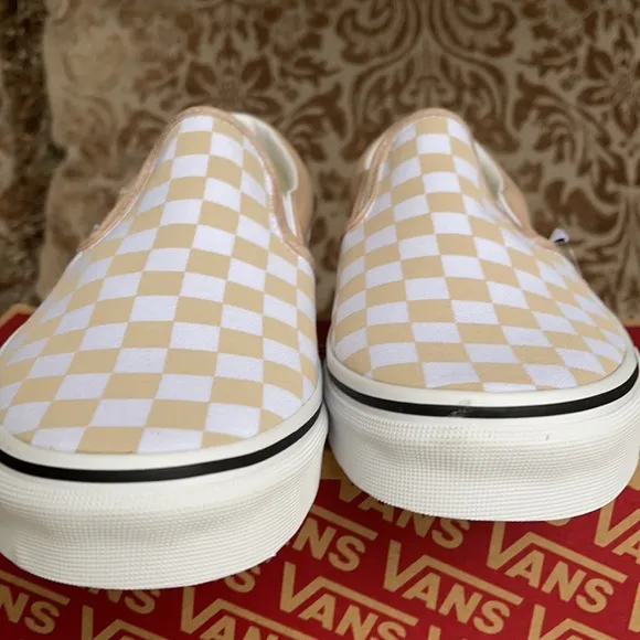 Vans Classic Slip On Checkerboard Frappe/Trwht Men