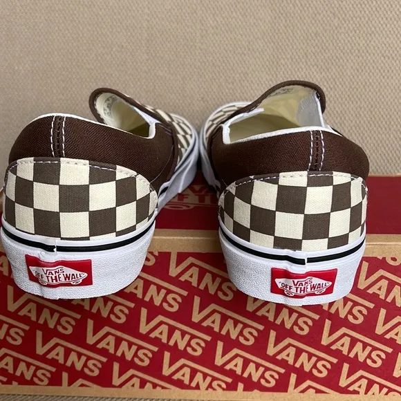 Vans Classic Slip-On Checkerboard Randrm / True White MEN`S