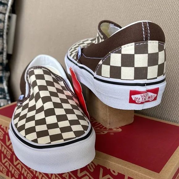 Vans Classic Slip-On Checkerboard Randrm / True White MEN`S