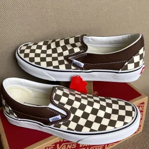Vans Classic Slip-On Checkerboard Randrm / True White MEN`S