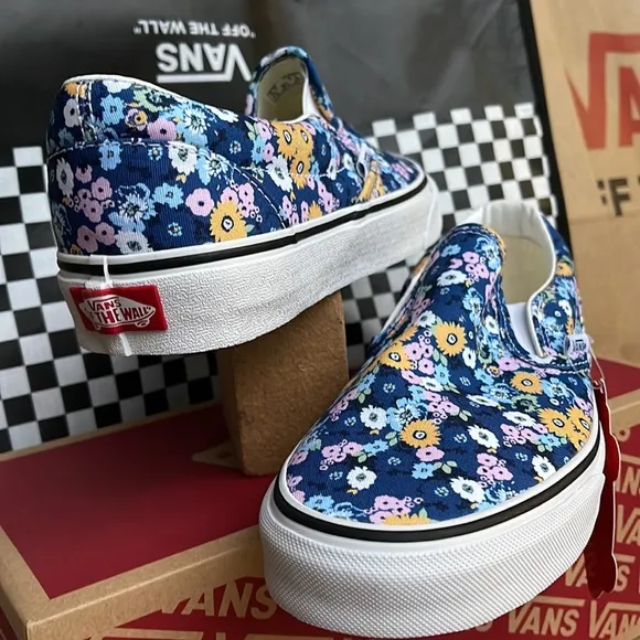 Vans Classic Slip On Floral True Navy/Multi WMNS sneakers
