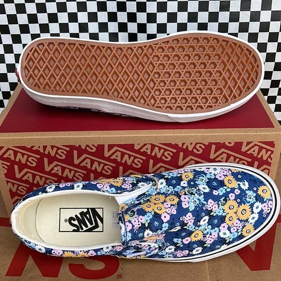 Vans Classic Slip On Floral True Navy/Multi WMNS sneakers