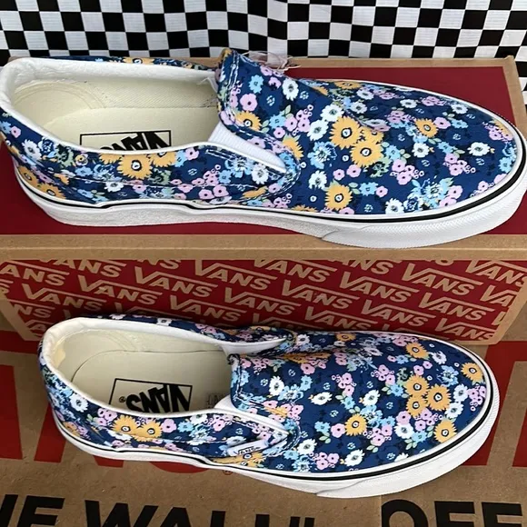 Vans Classic Slip On Floral True Navy/Multi WMNS sneakers