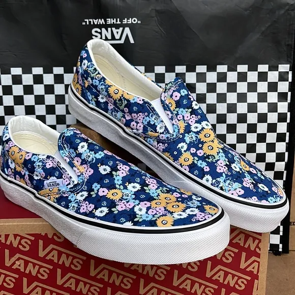 Vans Classic Slip On Floral True Navy/Multi WMNS sneakers