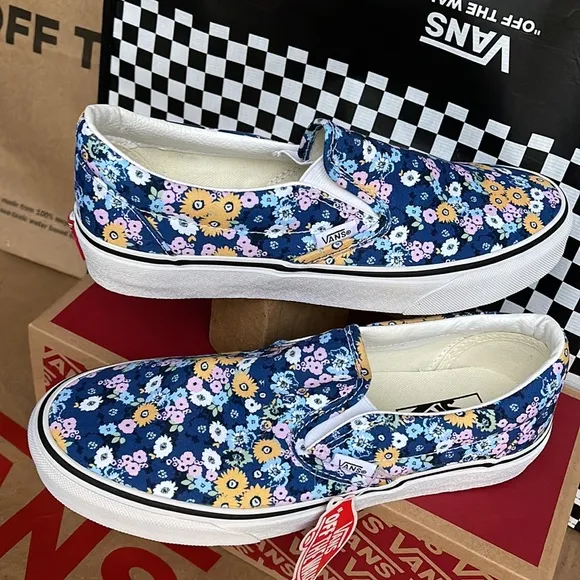 Vans Classic Slip On Floral True Navy/Multi WMNS sneakers