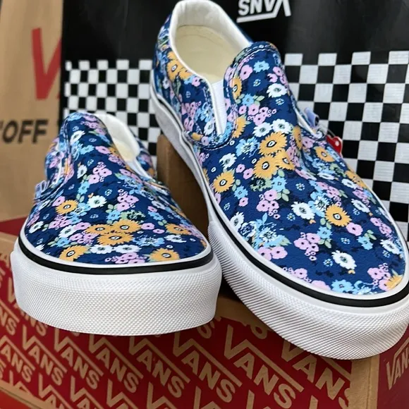 Vans Classic Slip On Floral True Navy/Multi WMNS sneakers