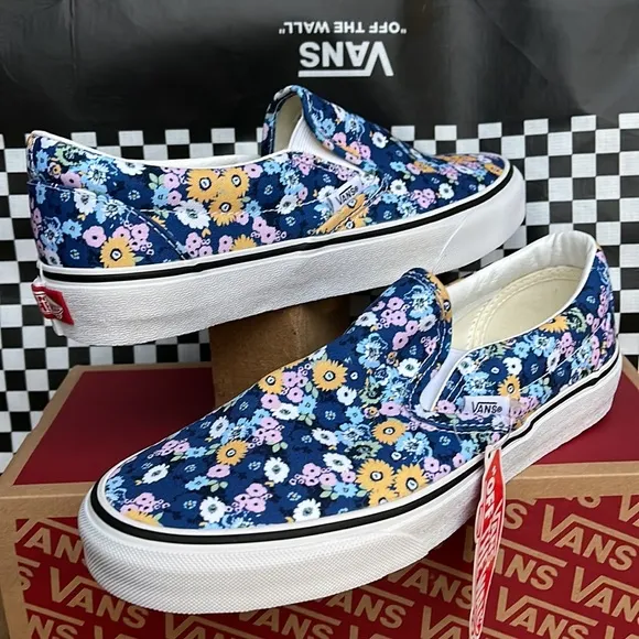 Vans Classic Slip On Floral True Navy/Multi WMNS sneakers