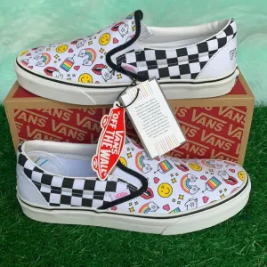 VANS CLASSIC SLIP ON FLOUR SHOP Iconschckrbrd men’
