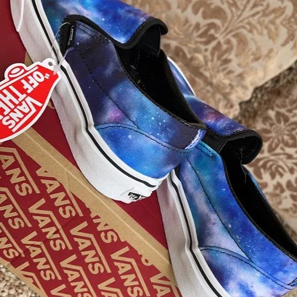 Vans Classic Slip-On Galaxy Black/True White WMNS