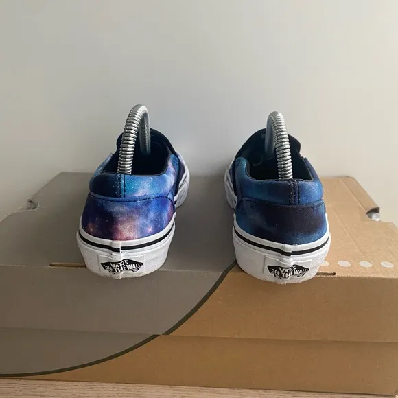 Vans Classic Slip On Galaxy Kids Sneakers- SZ 2 Y