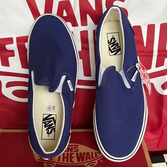 Vans Classic Slip On Twilight Blue/True White Men’s sneakers