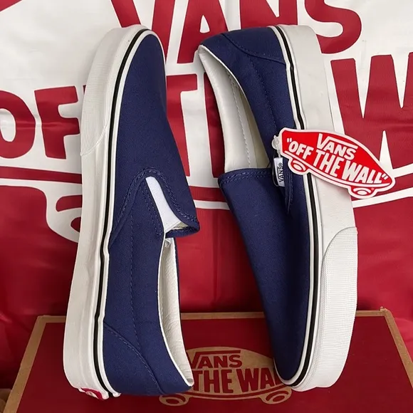 Vans Classic Slip On Twilight Blue/True White Men’s sneakers