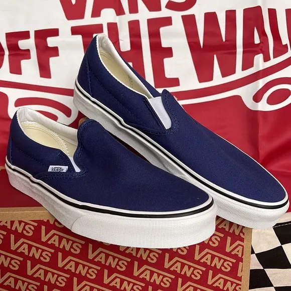Vans Classic Slip On Twilight Blue/True White Men’s sneakers