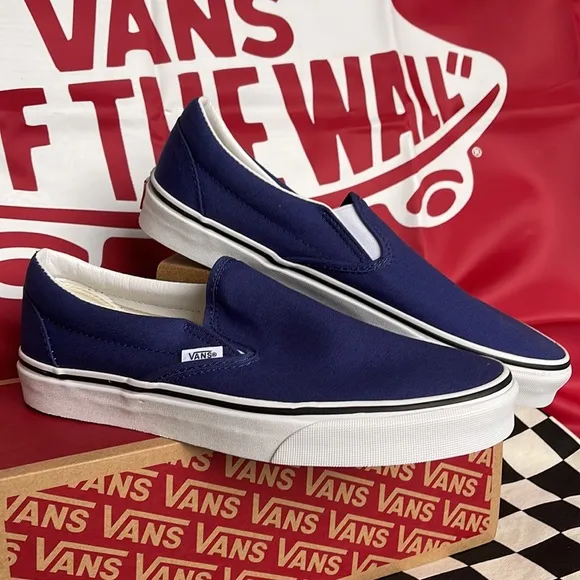 Vans Classic Slip On Twilight Blue/True White Men’s sneakers