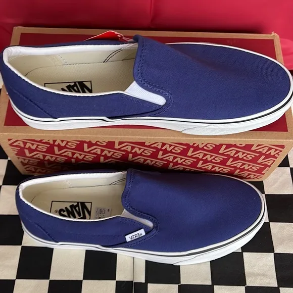 Vans Classic Slip On Twilight Blue/True White Men’s sneakers
