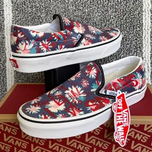 Vans Classic Slip-on Vans Crew Floral/Red MENS