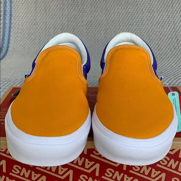 VANS COMFYCUSH SLIP ON MULTI BLOCK MULTI/Trwht Men