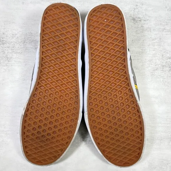 Vans Disney Mickey Mouse Classic Slip On Sneakers - Men's Size 11.5