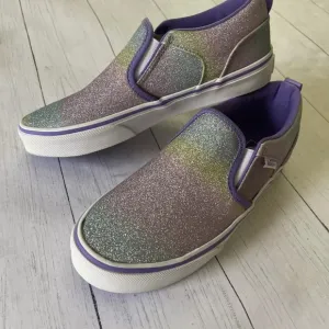 Vans Glitter Slip-On Sneakers - Multicolor NWOT