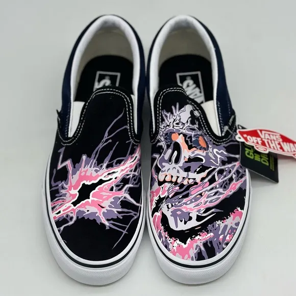 Vans Glow in the Dark Slip-On Sneakers