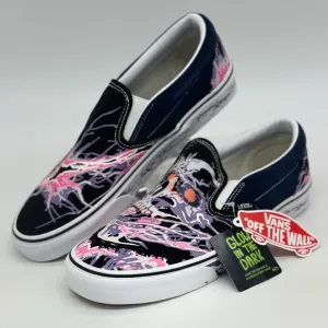 Vans Glow in the Dark Slip-On Sneakers