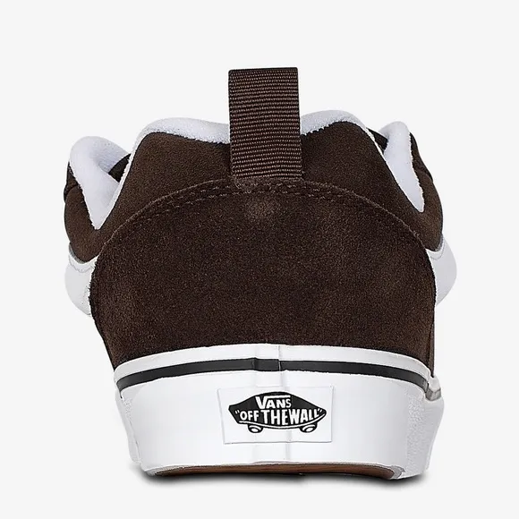 Vans Knu SkoolMen's  Brown and White Sneakers