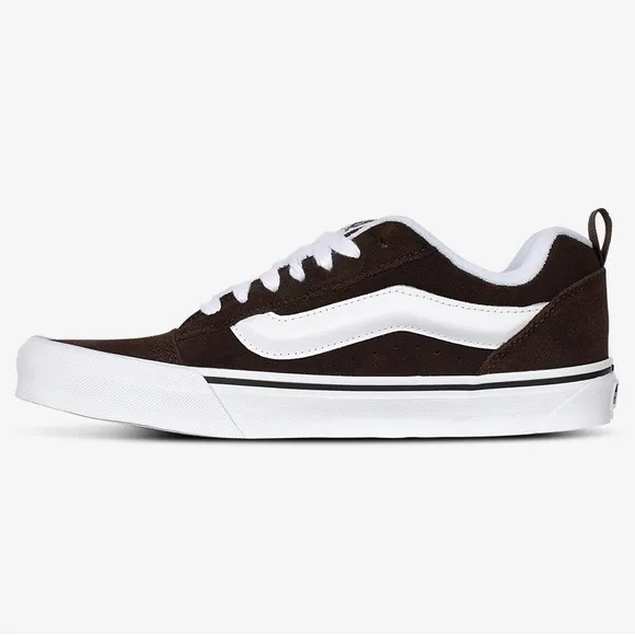 Vans Knu SkoolMen's  Brown and White Sneakers