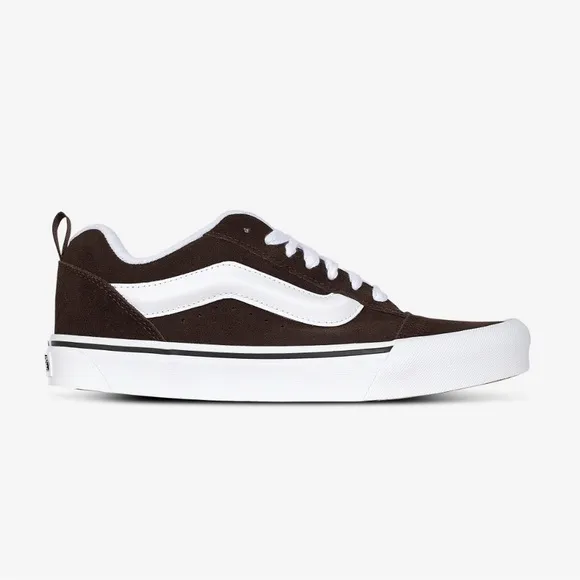 Vans Knu SkoolMen's  Brown and White Sneakers