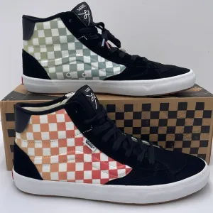 Vans Men’s High-Top Sneakers The LizzieCheckerboard Black/MultiVN0A4BX1BML