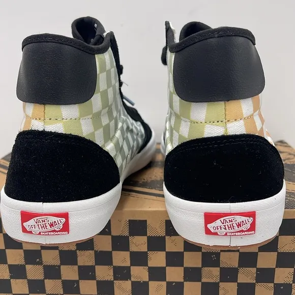 Vans Men’s High-Top Sneakers The LizzieCheckerboard Black/MultiVN0A4BX1BML