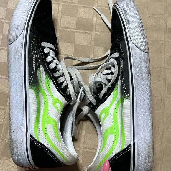 Vans MenSize 8 Women 9.5 Off The Wall 507698 Multi Color‎ Casual Sneakers unisex