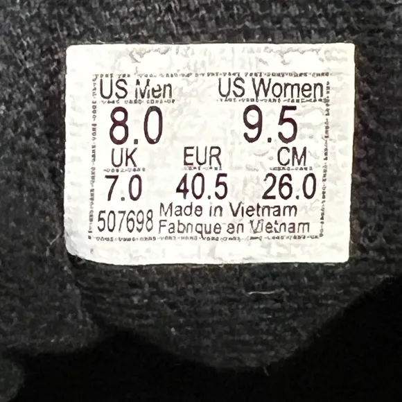 Vans MenSize 8 Women 9.5 Off The Wall 507698 Multi Color‎ Casual Sneakers unisex