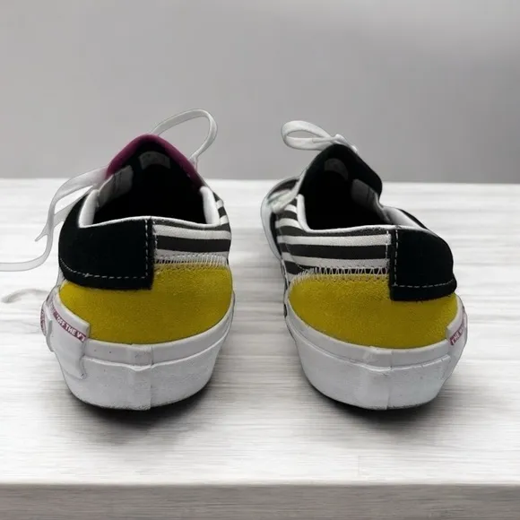 Vans Multicolor Slip-On Sneakers Cap 'Juxtapoze Pack size W 8.5 M 7