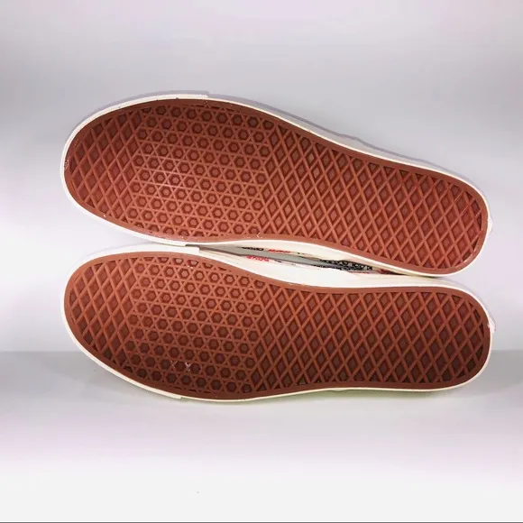 VANS OG Slip On 59 LX Logo Red Black White Sneaker