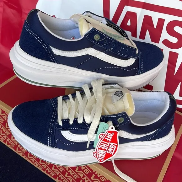 Vans Old Skool OverPop Color Dress BluesVNOA7Q5ELKZWMNS platforms - sneakers