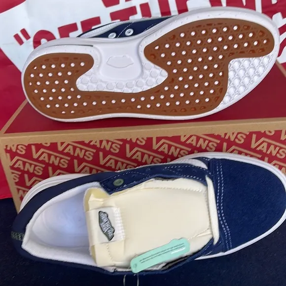 Vans Old Skool OverPop Color Dress BluesVNOA7Q5ELKZWMNS platforms - sneakers
