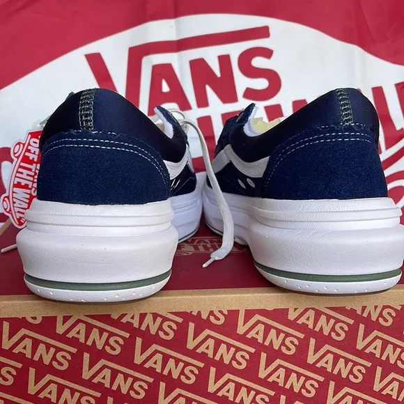 Vans Old Skool OverPop Color Dress BluesVNOA7Q5ELKZWMNS platforms - sneakers