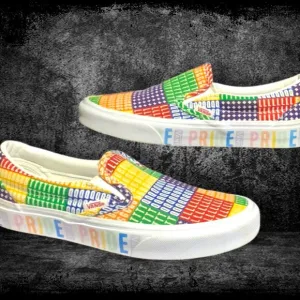Vans Pride Classic Slip-on Sneakers - Size 5