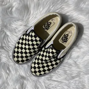 [Vans] rare Black/white Checkboard Slip On Sneakers