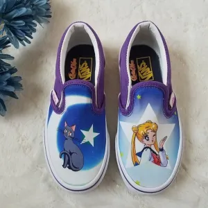 Vans Slip On Sneaker Pretty Guardians Sailor Moon Sneakers