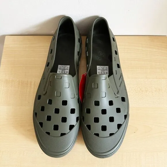 Vans Slip-On TRK Grape Leaf Army Green Sneakers Trek Slip-On Water Shoes Size 13