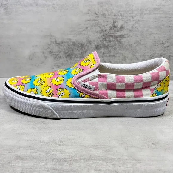 Vans The Simpsons Lisa Slip On Sneakers - Women's Size 7