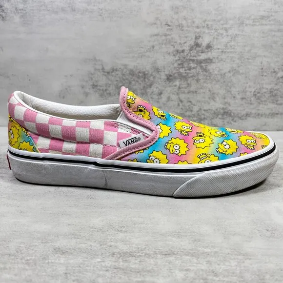 Vans The Simpsons Lisa Slip On Sneakers - Women's Size 7