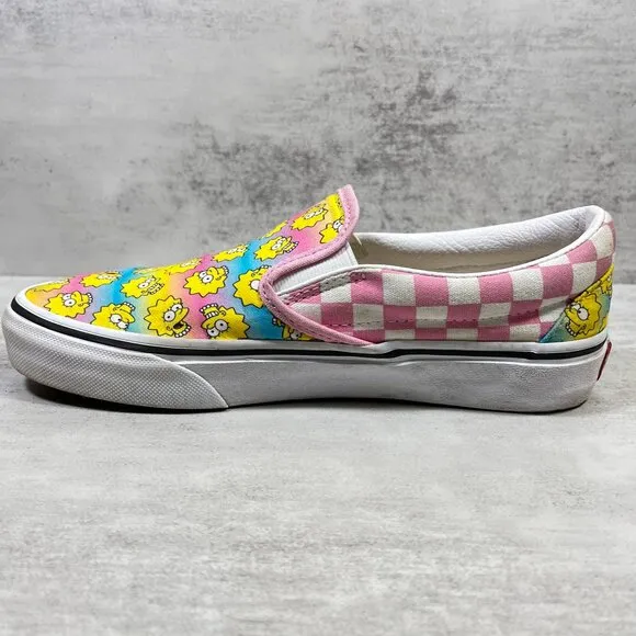 Vans The Simpsons Lisa Slip On Sneakers - Women's Size 7