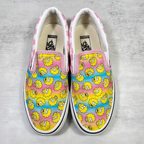 Vans The Simpsons Lisa Slip On Sneakers - Women's Size 7