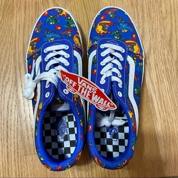 Vans Ward Dragon Explorer Sneakers Shoes NEW 6 Youth Kids