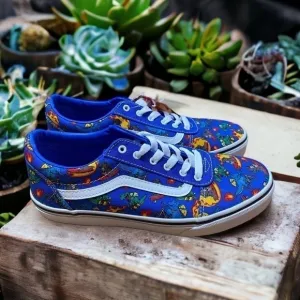 Vans Ward Dragon Explorer Sneakers Shoes NEW 6 Youth Kids